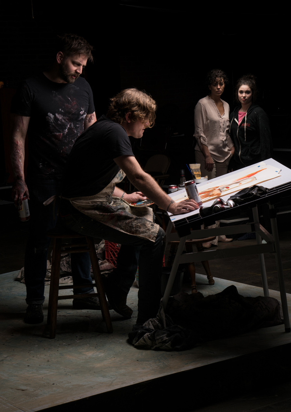 Photo Flash: The Artist's Struggle is Examined in BASTARD Image