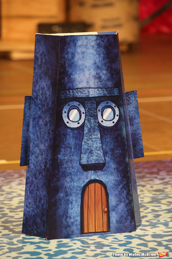 Photo Coverage: Squidward & Sandy & Patrick & More! Go Inside Rehearsals for SPONGEBOB SQUAREPANTS! Image