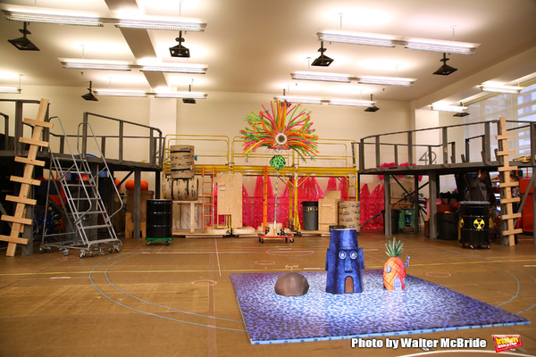 Photo Coverage: Squidward & Sandy & Patrick & More! Go Inside Rehearsals for SPONGEBOB SQUAREPANTS! Image
