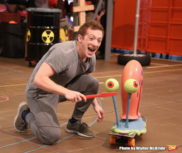 Photo Coverage: Squidward & Sandy & Patrick & More! Go Inside Rehearsals for SPONGEBOB SQUAREPANTS! Image