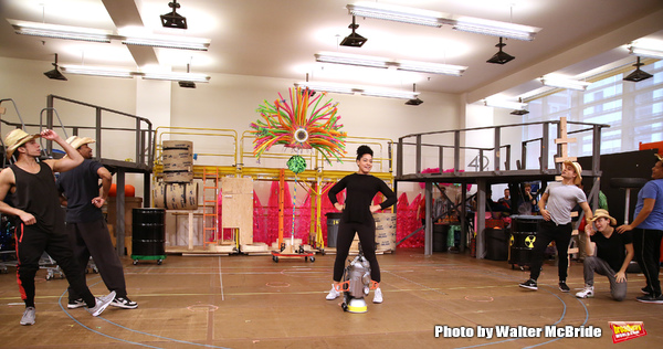Photo Coverage: Squidward & Sandy & Patrick & More! Go Inside Rehearsals for SPONGEBOB SQUAREPANTS! Image