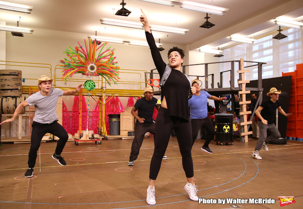 Photo Coverage: Squidward & Sandy & Patrick & More! Go Inside Rehearsals for SPONGEBOB SQUAREPANTS! Image