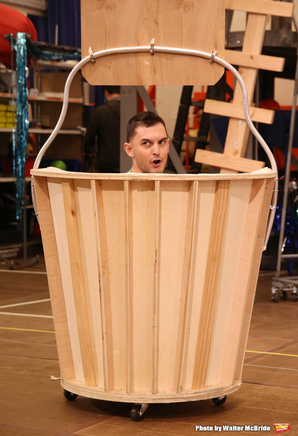 Photo Coverage: Squidward & Sandy & Patrick & More! Go Inside Rehearsals for SPONGEBOB SQUAREPANTS! Image
