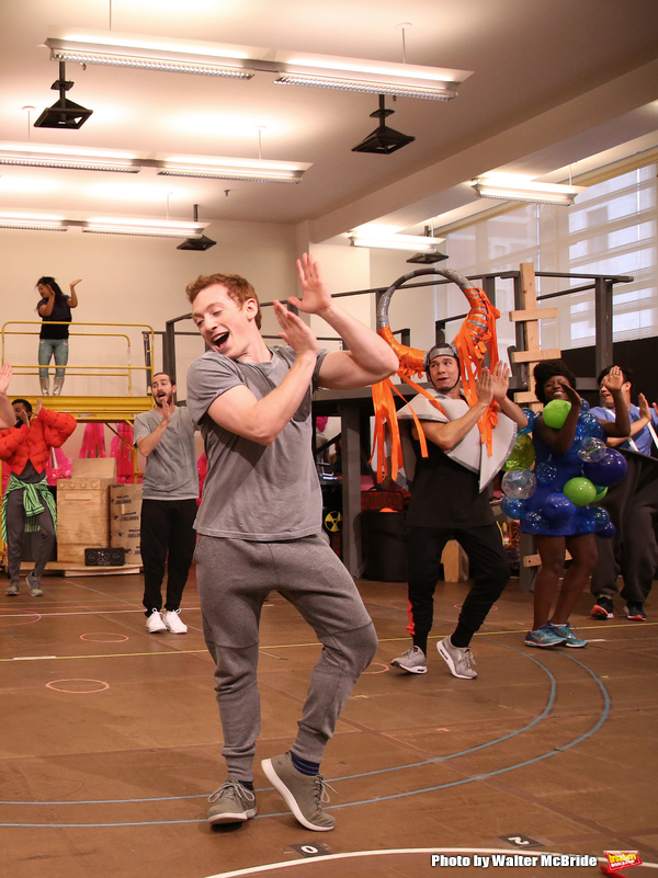 Photo Coverage: Squidward & Sandy & Patrick & More! Go Inside Rehearsals for SPONGEBOB SQUAREPANTS! Image