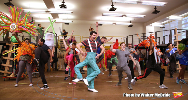 Photo Coverage: Squidward & Sandy & Patrick & More! Go Inside Rehearsals for SPONGEBOB SQUAREPANTS! Image