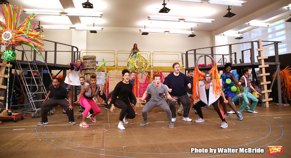 Photo Coverage: Squidward & Sandy & Patrick & More! Go Inside Rehearsals for SPONGEBOB SQUAREPANTS! Image