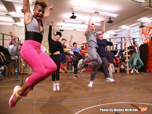 Photo Coverage: Squidward & Sandy & Patrick & More! Go Inside Rehearsals for SPONGEBOB SQUAREPANTS! Image