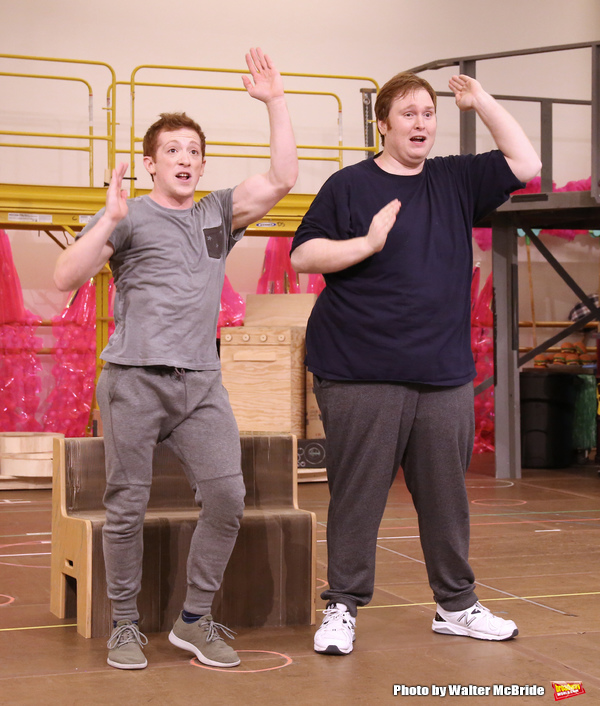 Photo Coverage: Squidward & Sandy & Patrick & More! Go Inside Rehearsals for SPONGEBOB SQUAREPANTS! Image