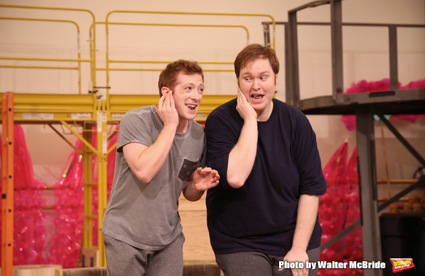 Photo Coverage: Squidward & Sandy & Patrick & More! Go Inside Rehearsals for SPONGEBOB SQUAREPANTS! Image