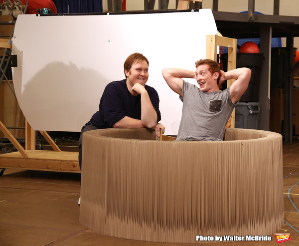Photo Coverage: Squidward & Sandy & Patrick & More! Go Inside Rehearsals for SPONGEBOB SQUAREPANTS! Image
