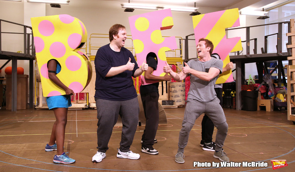 Photo Coverage: Squidward & Sandy & Patrick & More! Go Inside Rehearsals for SPONGEBOB SQUAREPANTS! Image