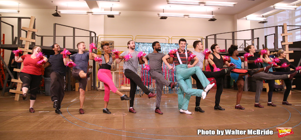 Photo Coverage: Squidward & Sandy & Patrick & More! Go Inside Rehearsals for SPONGEBOB SQUAREPANTS! Image