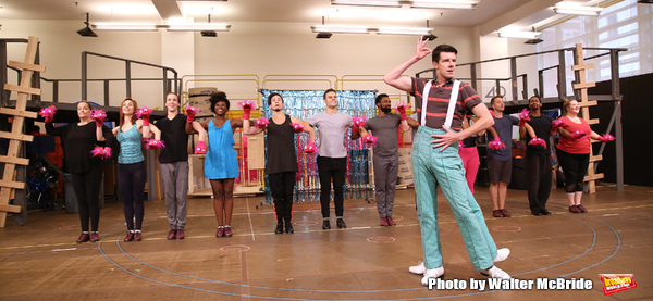 Photo Coverage: Squidward & Sandy & Patrick & More! Go Inside Rehearsals for SPONGEBOB SQUAREPANTS! Image