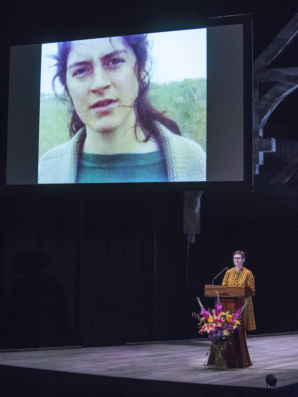 Director and teacher Jessica Thebus, close friend of Martha's, daughter of acclaimed  Photo