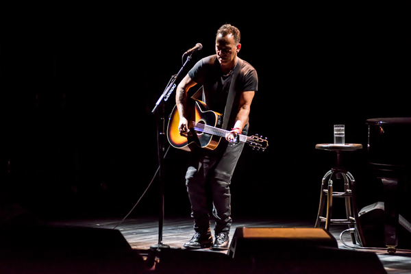 Photo Flash: The Boss Takes Broadway- First Look at SPRINGSTEEN ON BROADWAY! Image
