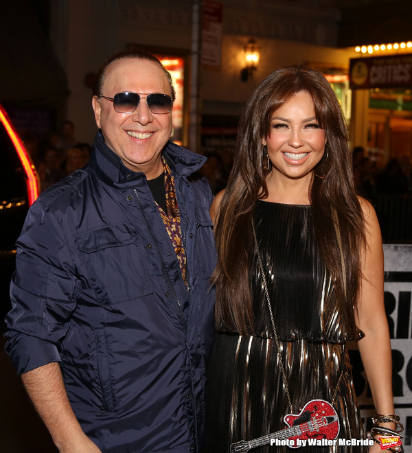 Tommy Mottola and Thalia  Photo