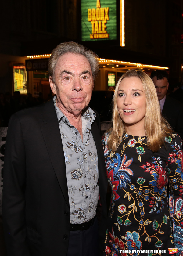 Andrew Lloyd Webber and Imogen Lloyd Webber Photo