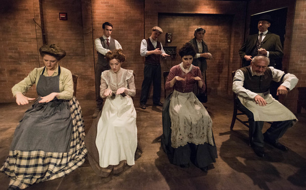 Photo Flash: First Look - FIRE Tells Tale of Triangle Waist Company Fire Off-Broadway Image