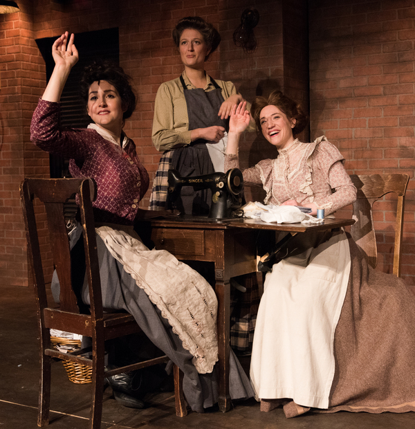 Photo Flash: First Look - FIRE Tells Tale of Triangle Waist Company Fire Off-Broadway Image