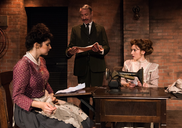 Photo Flash: First Look - FIRE Tells Tale of Triangle Waist Company Fire Off-Broadway Image