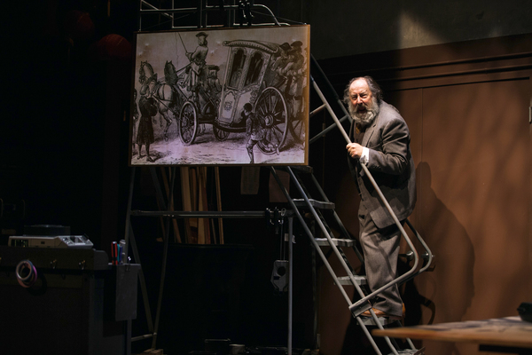 Photo Flash: First Look at Arye Gross in UNDERNEATH THE LINTEL at the Geffen Image