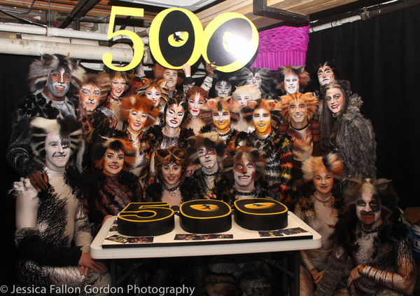 Photo Coverage: Me-Wow! CATS Celebrates 500 Performances on Broadway Image