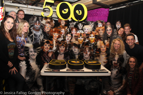 Photo Coverage: Me-Wow! CATS Celebrates 500 Performances on Broadway Image