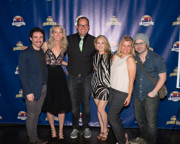 Photo Coverage: Curtain Call and Press Night Celebration Of 3D Theatricals' YOUNG FRANKENSTEIN 