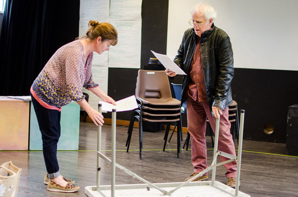 Photo Flash: Inside Rehearsal for TRESTLE at Southwark Playhouse 