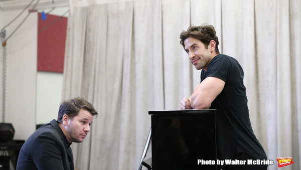 Photo Coverage: In Rehearsal with Nick Adams, Katie Thompson, and More in AND THE WORLD GOES ROUND Image