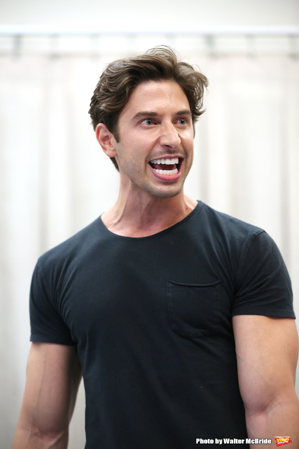 Photo Coverage: In Rehearsal with Nick Adams, Katie Thompson, and More in AND THE WORLD GOES ROUND Image