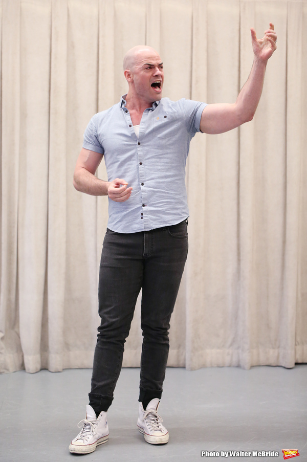 Photo Coverage: In Rehearsal with Nick Adams, Katie Thompson, and More in AND THE WORLD GOES ROUND Image