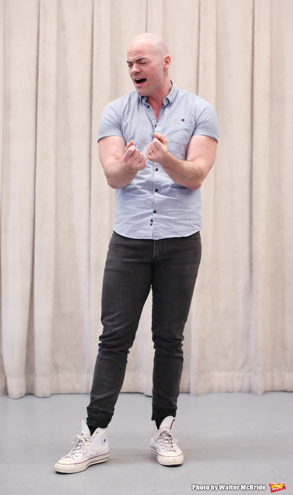 Photo Coverage: In Rehearsal with Nick Adams, Katie Thompson, and More in AND THE WORLD GOES ROUND Image