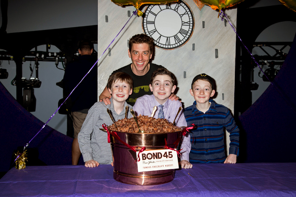 Photo Coverage: CHARLIE AND THE CHOCOLATE FACTORY Celebrates 200 Performances with a Mountain of Mousse!  Image