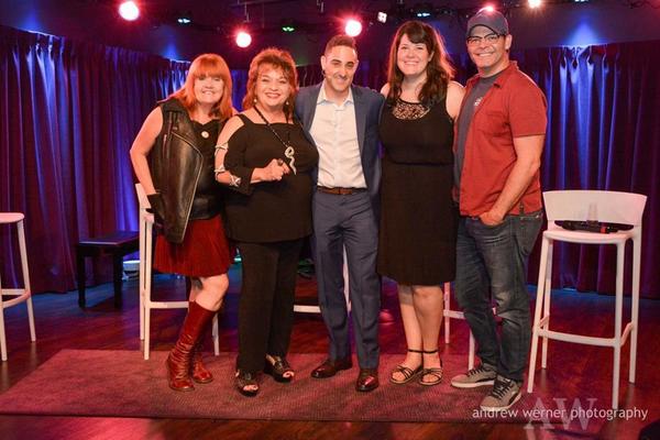 Photo Flash: Annie Golden and More Visit New Talk Show BARING IT ALL WITH CALL ME ADAM Image