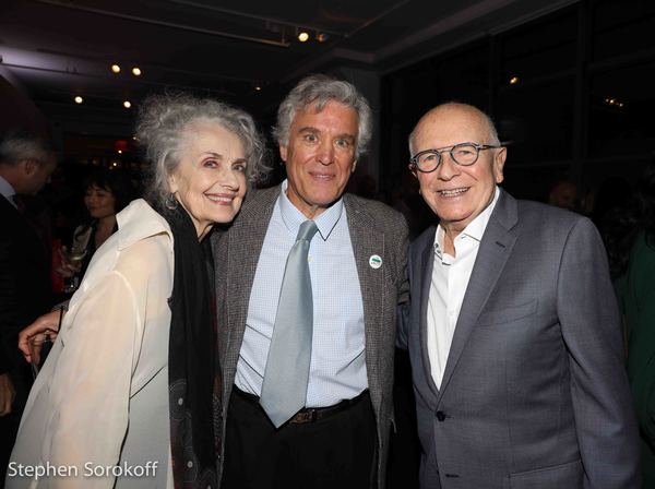 Mary Beth Peil, Casey Childs, Terrence McNally Photo