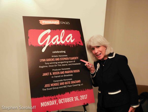 Photo Coverage: Primary Stages Honors Lynn Ahrens & Stephen Flaherty at 2017 Gala Image