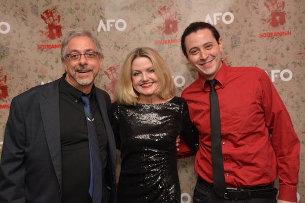 Michael Wolk, Alison Fraser and Aaron Mark Photo