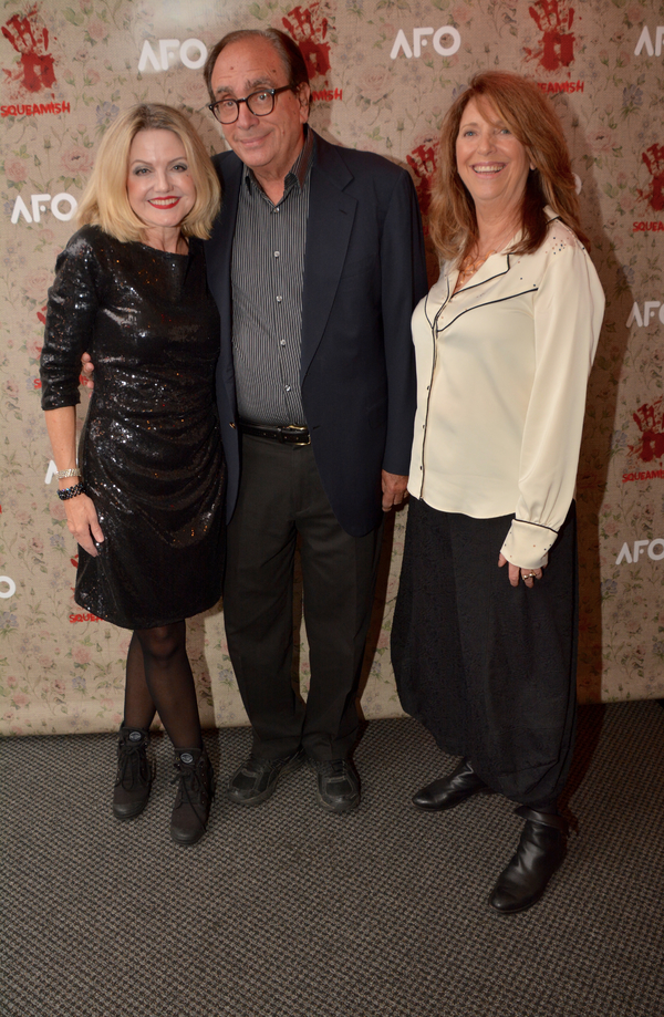 Alison Fraser, R. L. Stine and Gaylen Ross Photo