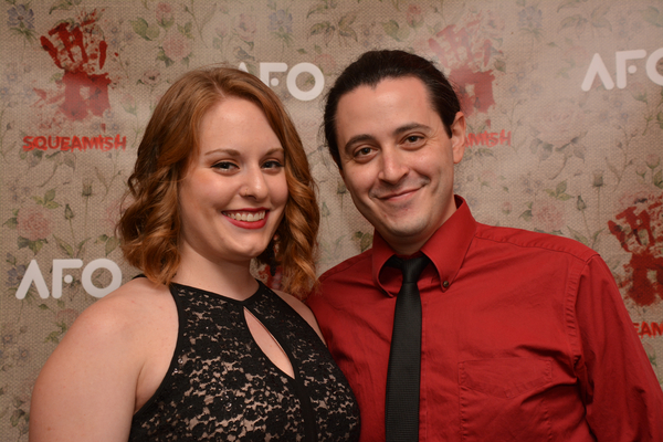 Photo Coverage: SQUEAMISH Celebrates Opening Night at the Beckett Theatre Image
