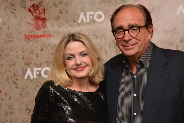 Alison Fraser and R.L. Stine Photo