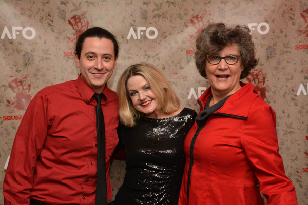 Photo Coverage: SQUEAMISH Celebrates Opening Night at the Beckett Theatre Image