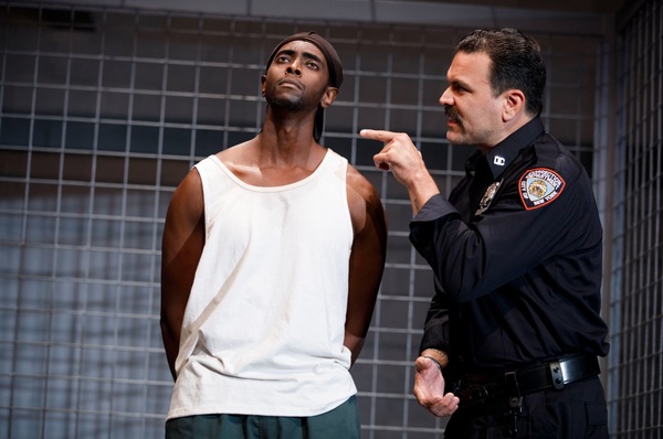 Photo Flash: First Look at Signature Theatre's JESUS HOPPED THE A TRAIN Image