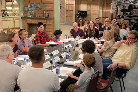 Photo: Roseanne Barr & More at First Table Read for ABC's ROSEANNE Revival 