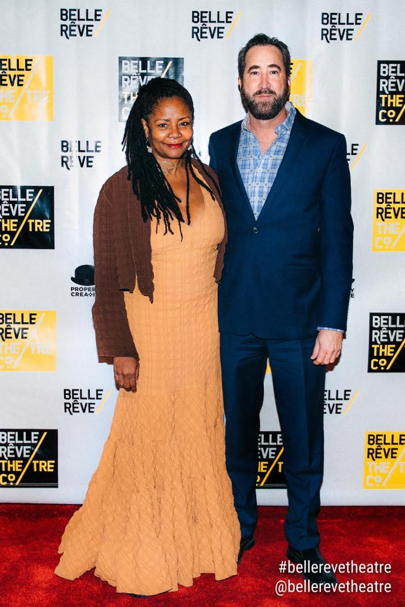 Photo Flash: TIME ALONE Opening Night Red Carpet - Los Angeles Theatre Center Image