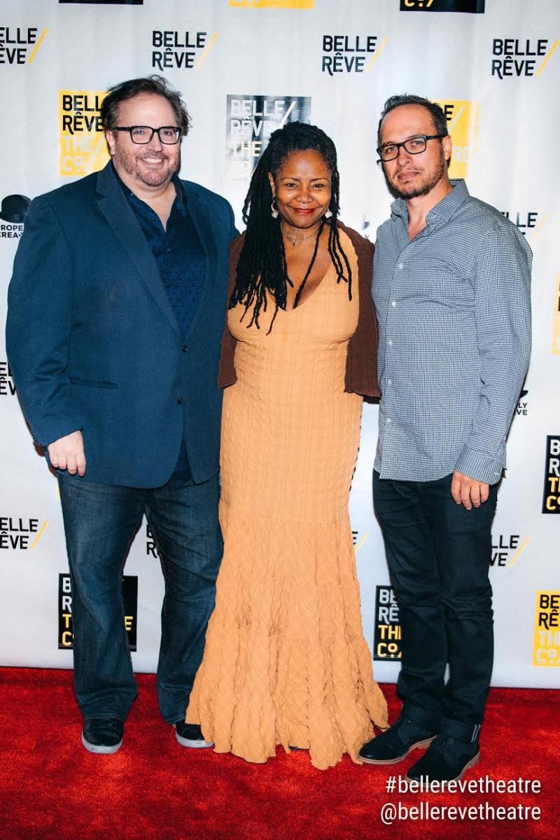 Photo Flash: TIME ALONE Opening Night Red Carpet - Los Angeles Theatre Center Image