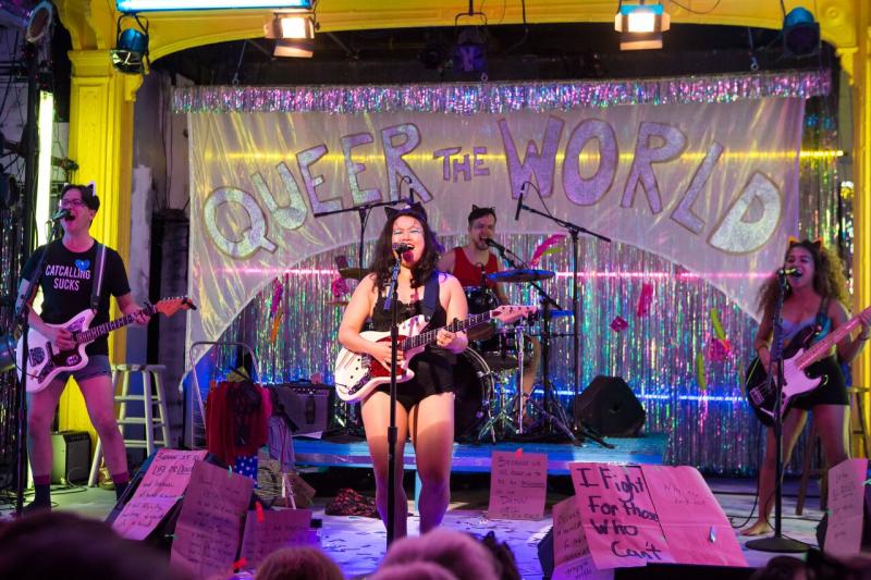 BWW Review: Diana Oh's {MY LINGERIE PLAY}, Glitter, Soap Bubbles, Anger, Art and Activism BWW Review: Diana Oh's {MY LINGERIE PLAY}, Glitter, Soap Bubbles, Anger, Art and Activism