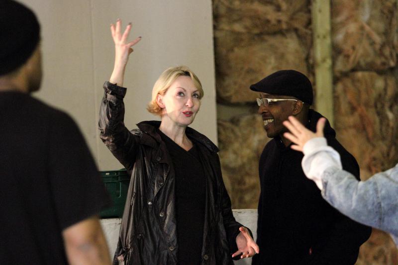 in rehearsals for Phoenix Rising