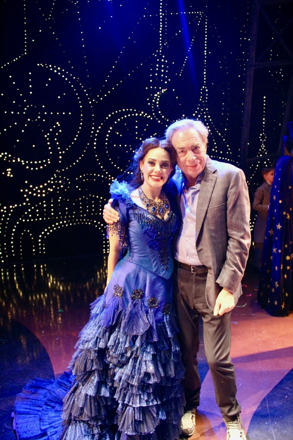 Photo Flash: Andrew Lloyd Webber Visits LOVE NEVER DIES in Detroit Image