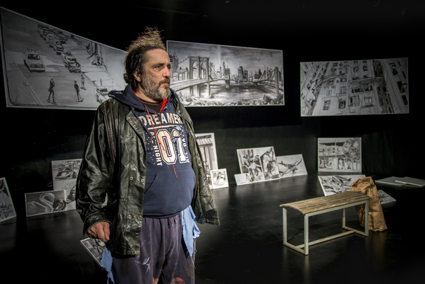Photo Flash: First Look at Robert Galinsky in 'THE BENCH' Off-Broadway Image